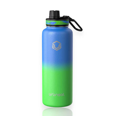 Garrafa Térmica Urbnsol 1,18L - Tradicional, conserva bebidas por 12h quentes ou 24h frias, em aço inox colorido, capacidade ideal.