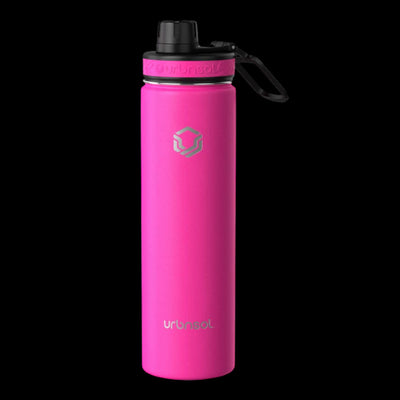Garrafa Térmica Urbnsol 650ml - Tradicional em cor vibrante para manter bebidas quentes por 12h e frias por 24h.