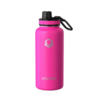 Garrafa Térmica Urbnsol 946ml - Tradicional, feita de aço inox, mantém temperatura e é perfeita para bebidas quentes e frias.