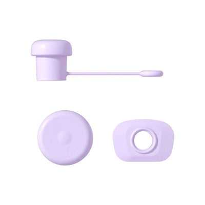 Kit vedação para Copo Quencher Stanley - Todos os Tamanhos em silicone lilás para copos térmicos, vedação sem vazamentos.