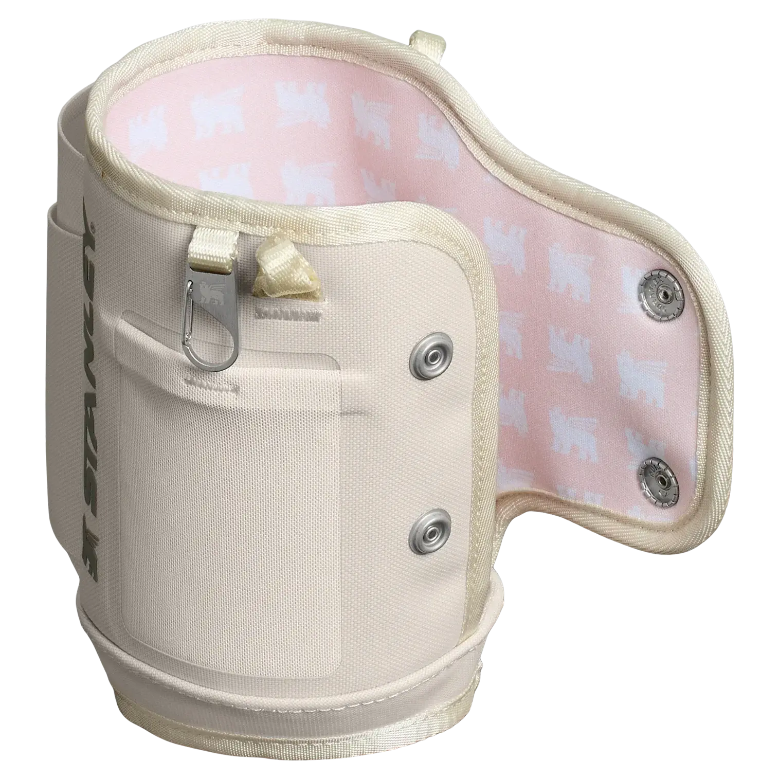 Bolsa para Copo Quencher Stanley 887ml – Carry All moderna e funcional em poliéster reciclado com design prático e estiloso.