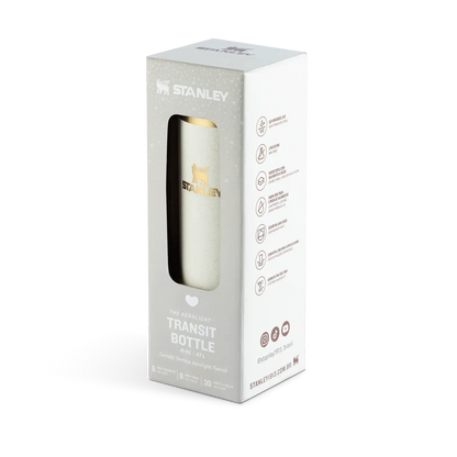 Garrafa Térmica AeroLight™ Transit Stanley | 0.47L em embalagem, edição comemorativa Dia das Mães, estilo e elegância para mulheres modernas.