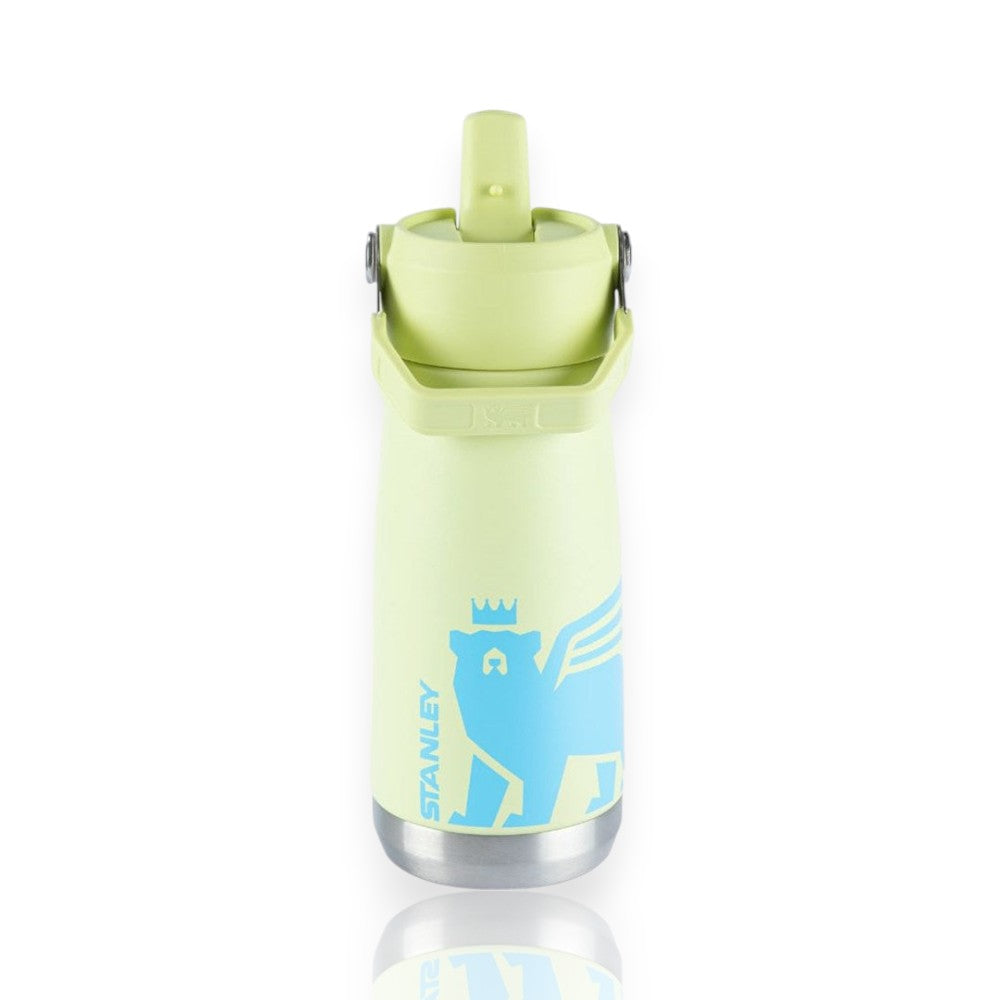 Garrafa Térmica Flip Straw Youth Stanley - 500ml com canudo retrátil e design divertido para crianças.