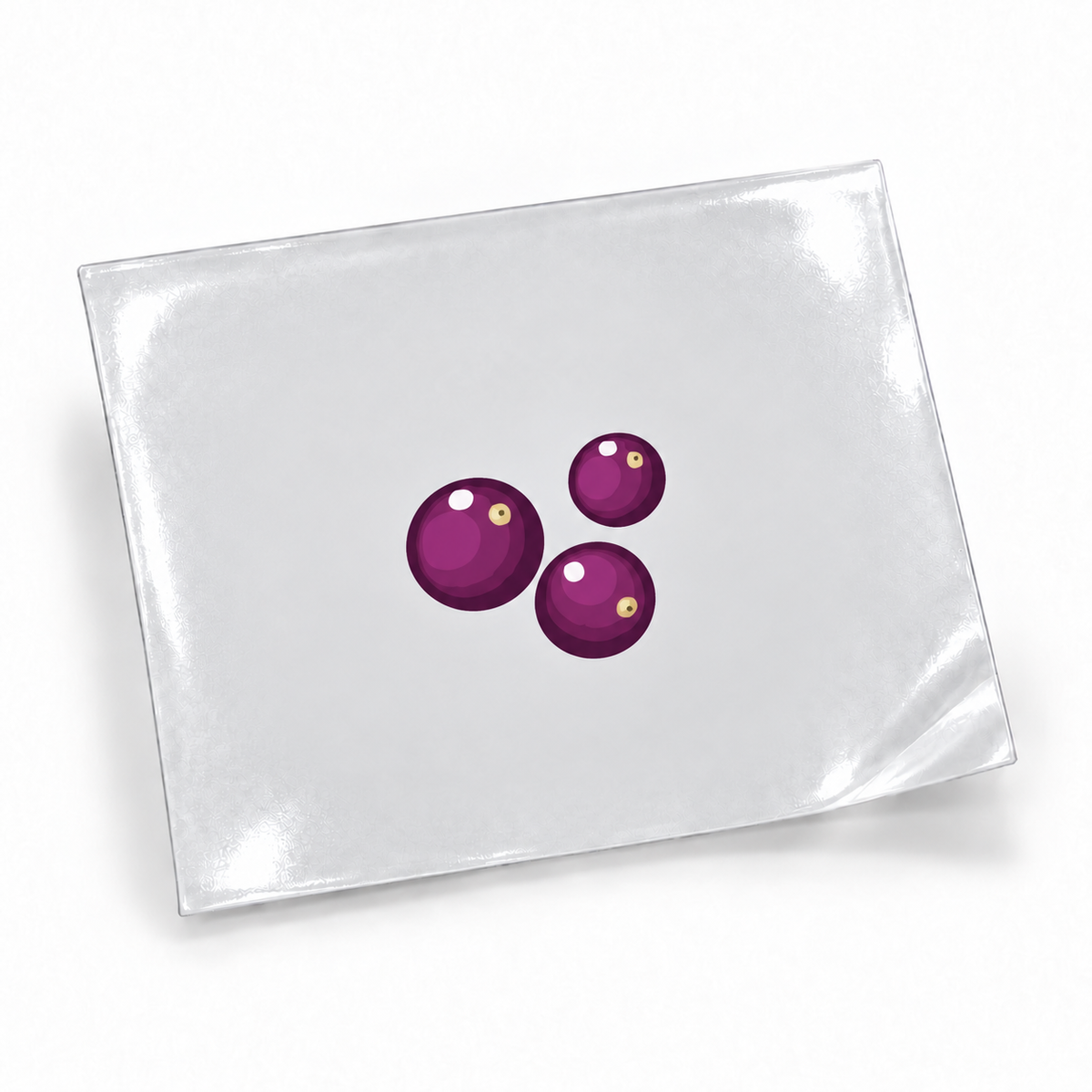 Açaí - frutinhos — sticker UV DTF individual com verniz — apresentação