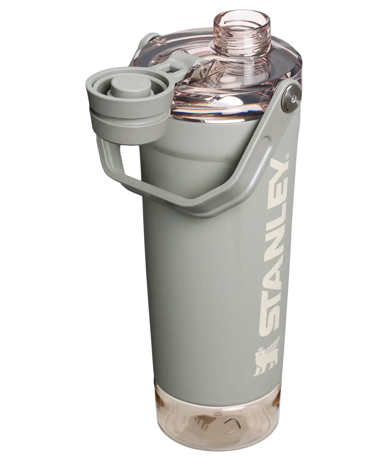 Activate Shaker Stanley | Coqueteleira 591ml em cinza com isolamento a vácuo e container integrado para ingredientes secos.