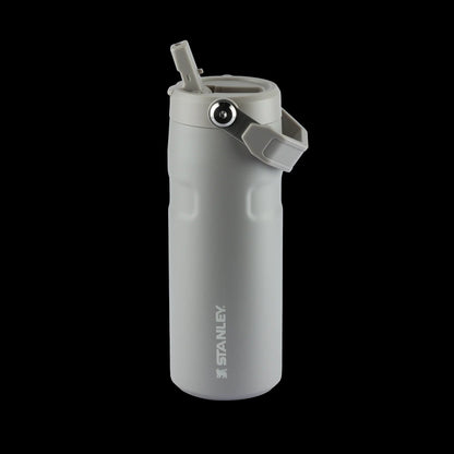 Garrafa Térmica Aerolight Flip Straw | 473ml em aço inox reciclado, leve e prática, ideal para mobilidade e conforto diário.