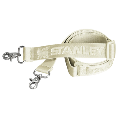 Tira ajustável para Bolsa para Copo Quencher Stanley 887ml – Carry All em poliéster reciclado, destacando praticidade e design moderno.