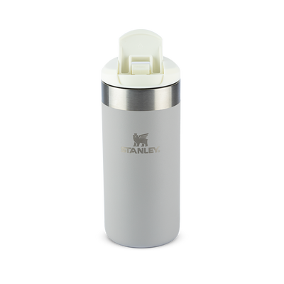 Garrafa Térmica Aerolight Transit | 354ml em design compacto e leve para desempenho térmico ideal, cor branca, marca Stanley.