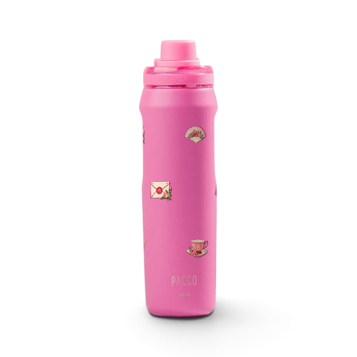 Garrafa Térmica PACCO Vyta 650ml Rosé Romântico Chiclete