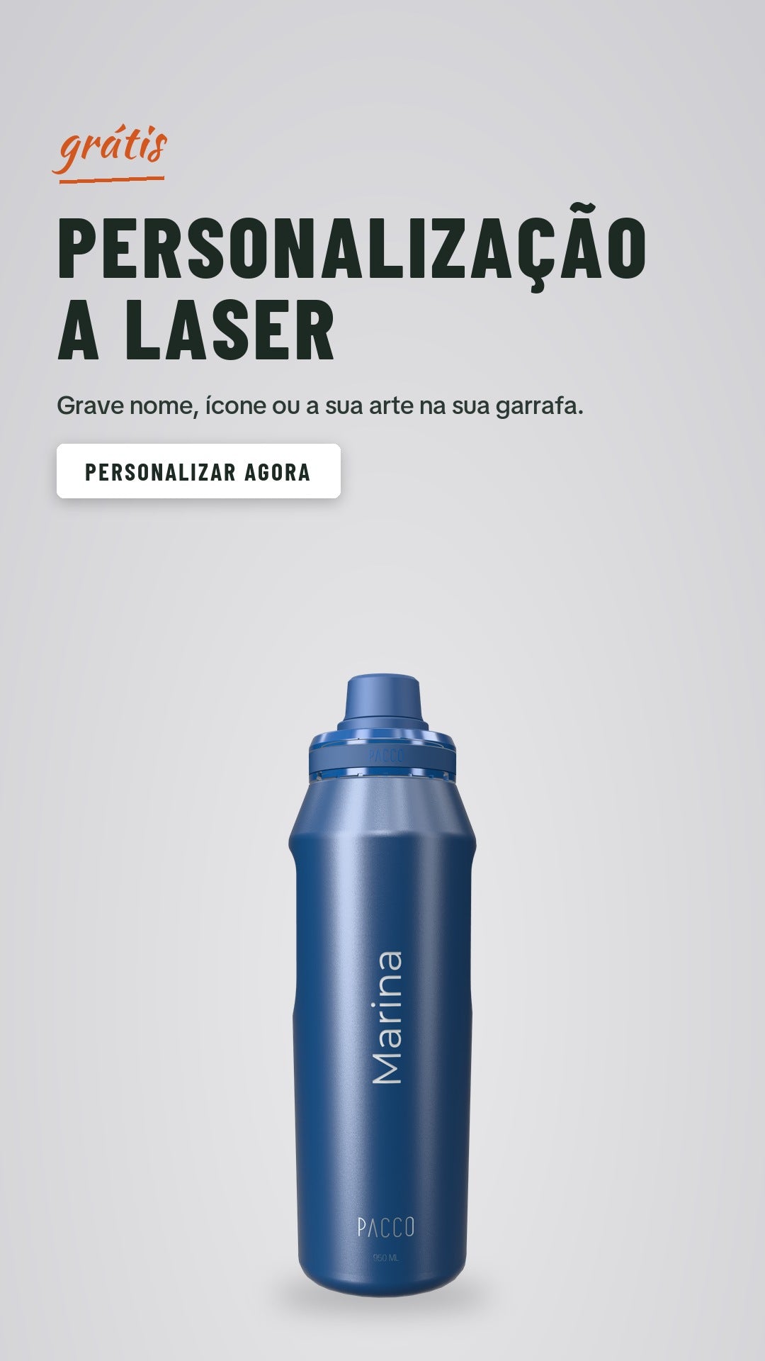 Carregar vídeo: Personalização a laser grátis: grave nome, ícone ou a sua arte na sua garrafa