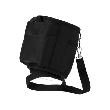 Bolsa para Copo Térmico Quencher & Tumbler em poliéster reciclado, acessório elegante para transporte confortável e ecológico.