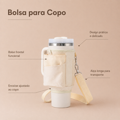 Bolsa para Copo Térmico Quencher & Tumbler