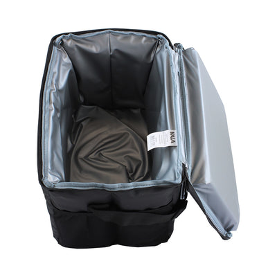 Bolsa térmica Costuras Seladas 24L na cor preta