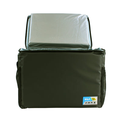 Bolsa térmica Costuras Seladas 24L na cor verde