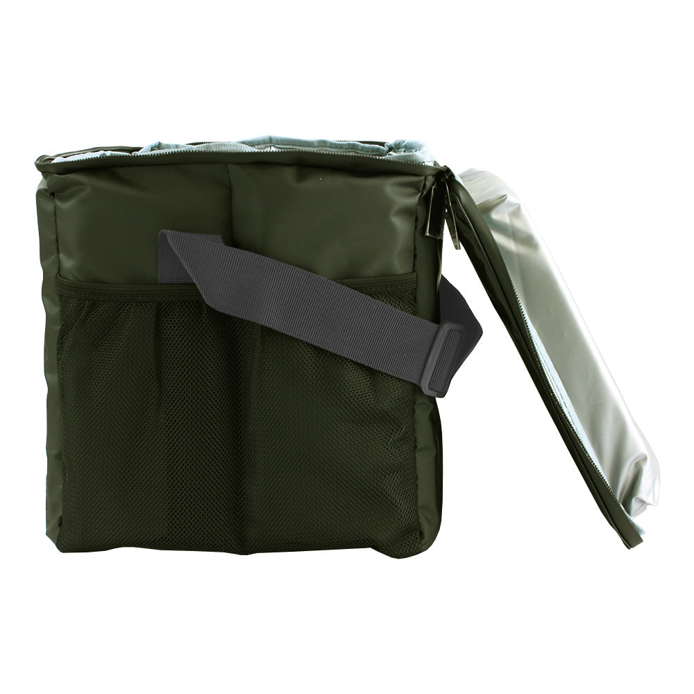 Bolsa térmica Costuras Seladas 24L na cor verde