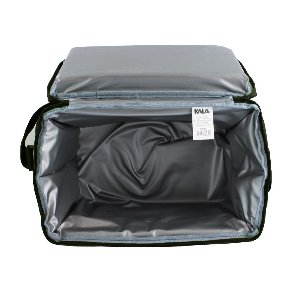 Bolsa térmica Costuras Seladas 24L na cor verde