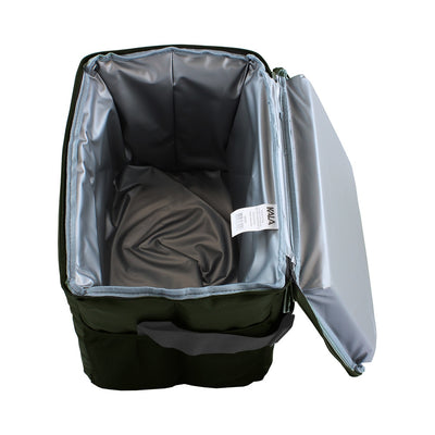 Bolsa térmica Costuras Seladas 24L na cor verde