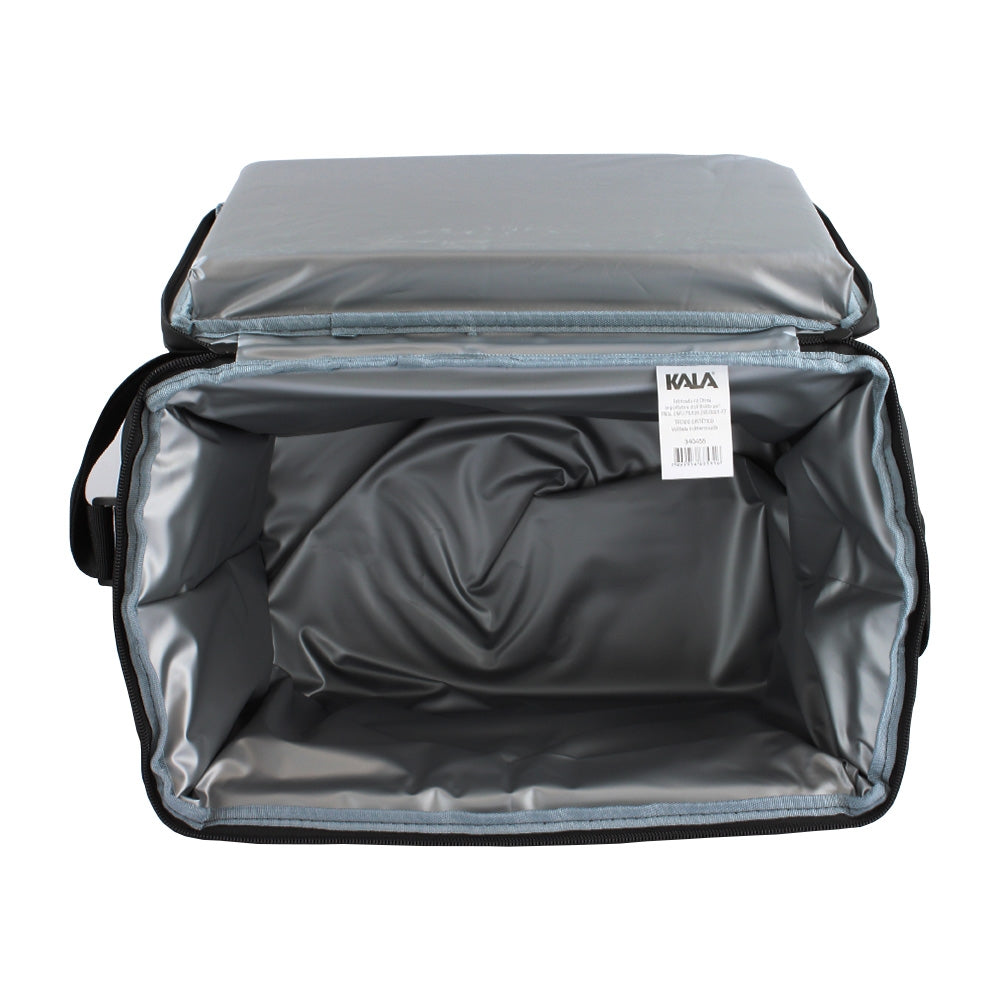 Bolsa térmica costuras seladas 40L da KALA na cor preta