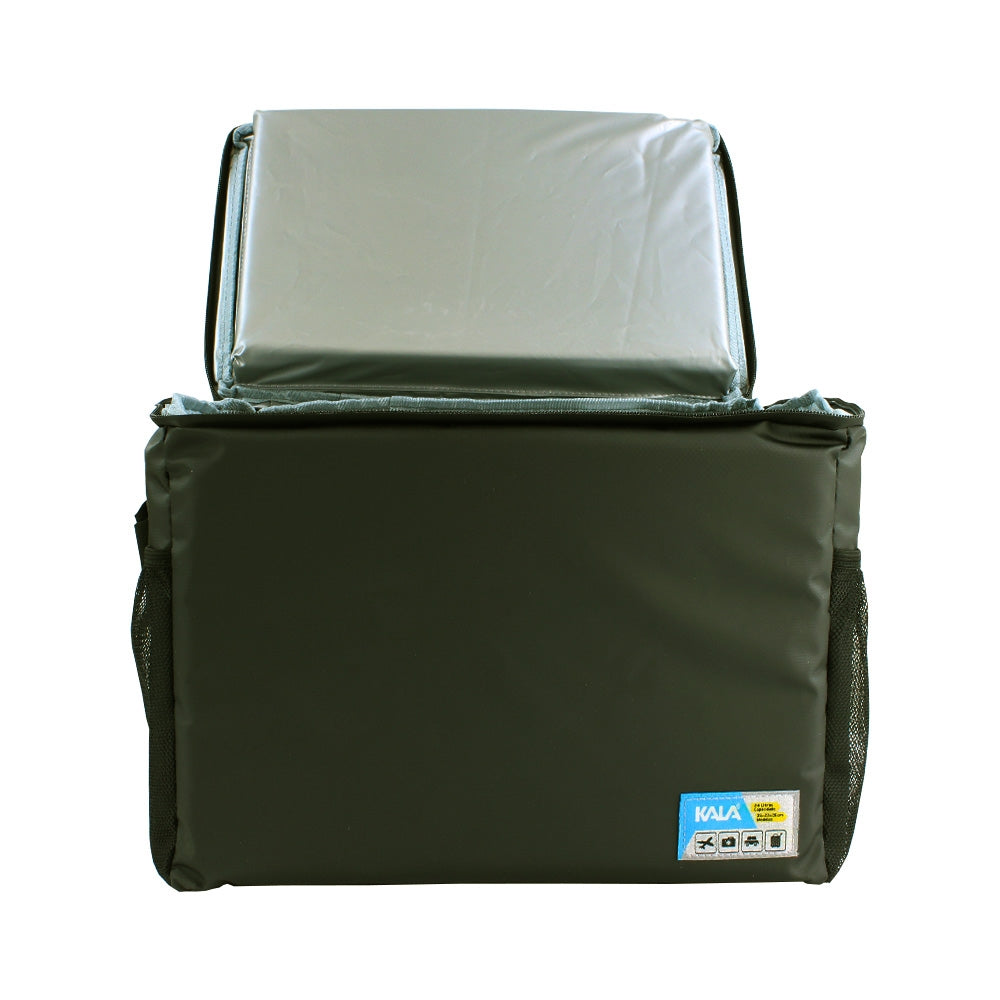 Bolsa térmica Costuras Seladas 40L KALA na cor verde