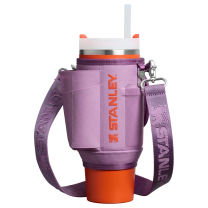 Bolsa para Copo Quencher Stanley 887ml – Carry All em poliéster reciclado, design moderno e prático para transportar copos com estilo.