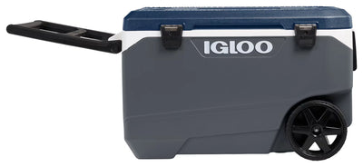 Caixa térmica Igloo Latitude MaxCold 85L 90 QT na cor azul