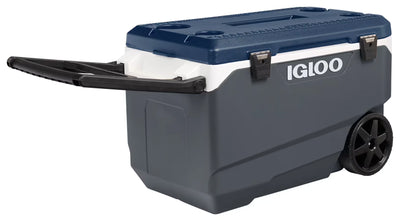 Caixa térmica Igloo Latitude MaxCold 85L 90 QT na cor azul