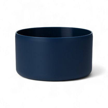 Protetor de Silicone M - by empório, azul escuro, para copos de 350 ml a 750 ml, proteção eficaz contra ruídos e marcas