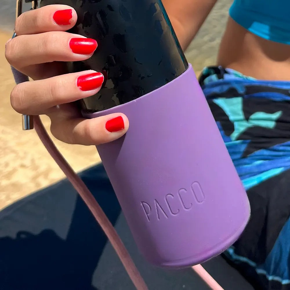Capa de Silicone P Alta PACCO na cor Uva