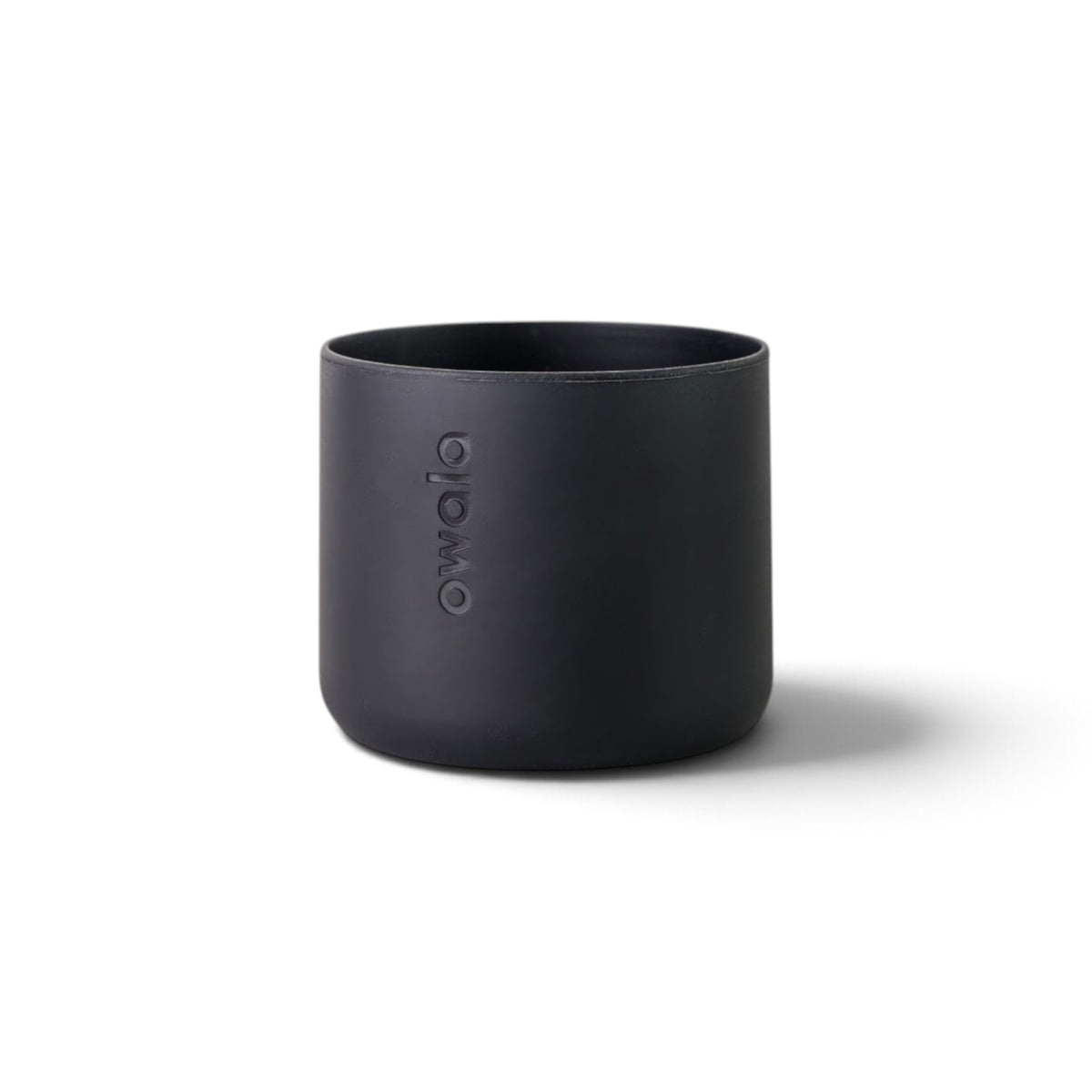 Capa protetora de silicone para garrafa Owala 710ml na cor preta