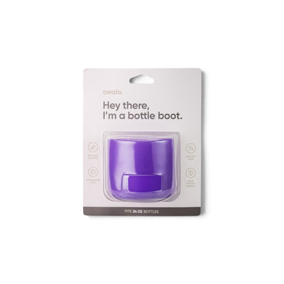 Capa Protetora de Silicone para Garrafa Owala 710 ml (24 oz) Violet, na embalagem