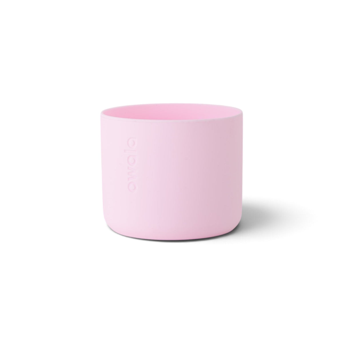 Capa protetora de silicone para garrafa Owala 946ml na cor Light Pink