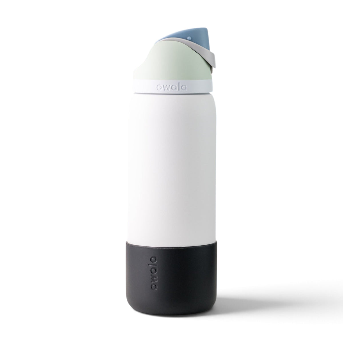Capa protetora de silicone para garrafa Owala 946ml (32oz) na cor preta
