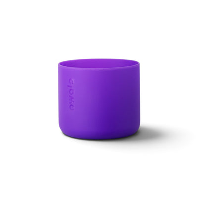 Capa protetora de silicone para garrafa Owala na cor Violet