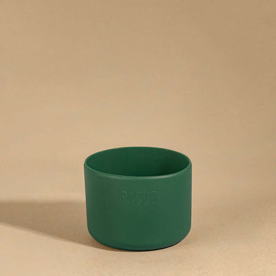 Capa Vyta PACCO 950ml em silicone verde, proteção e design premium para sua garrafa.