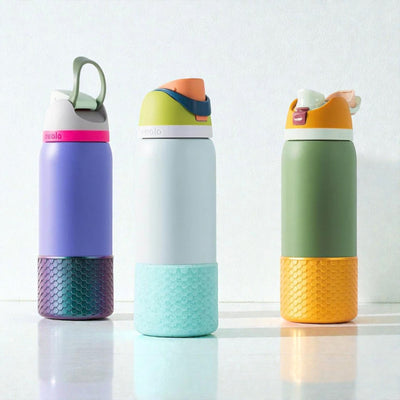 Capa de Silicone Sereia G - ( Owala Version ), proteção para garrafas, estilo e segurança, capas coloridas