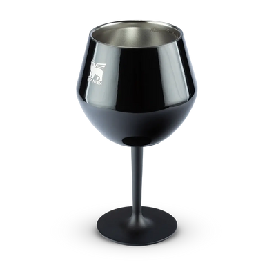 Taça Térmica Cocktail Glass Stanley 414ml elegante preto com design sofisticado e isolamento a vácuo.