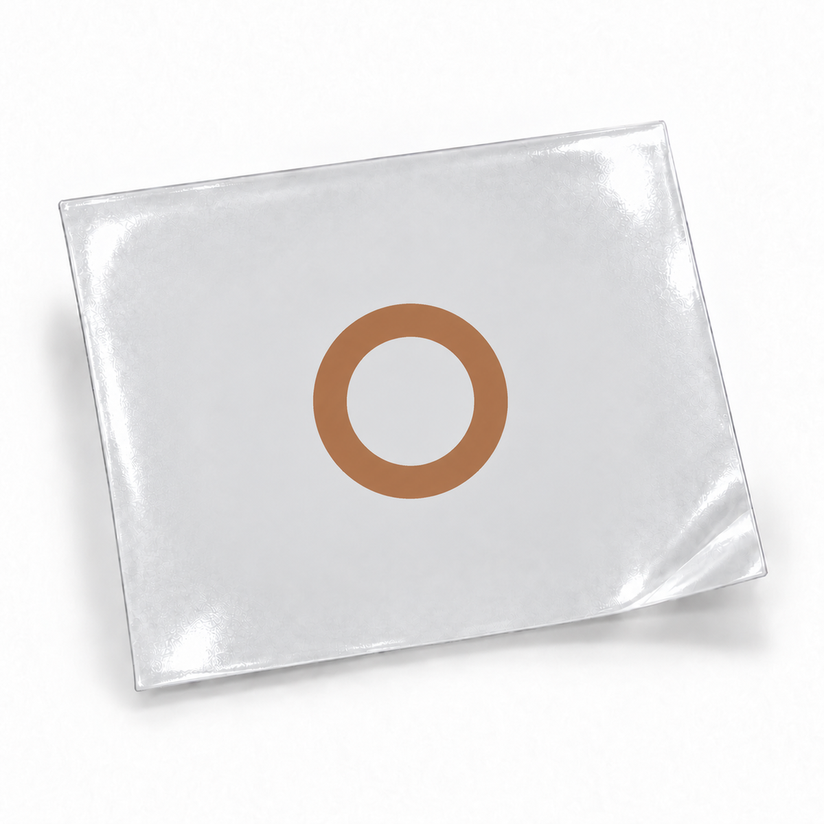 Círculo — sticker UV DTF individual com verniz — apresentação