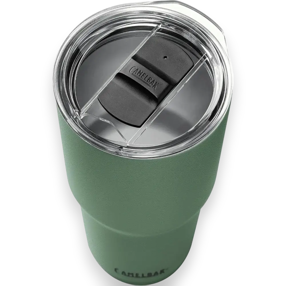 Copo Horizon Camelbak 850ml mantendo bebida quente por 8h e fria por 16h com design ergonômico e desempenho térmico ideal para o dia a dia.