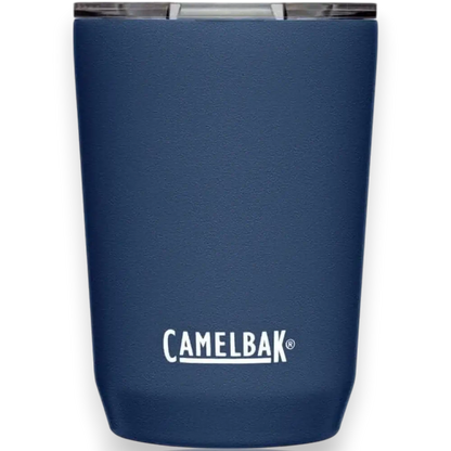 Copo Térmico Horizon Camelbak 350ml azul, ideal para manter bebidas quentes e frias por horas, feito em aço inox 18/8