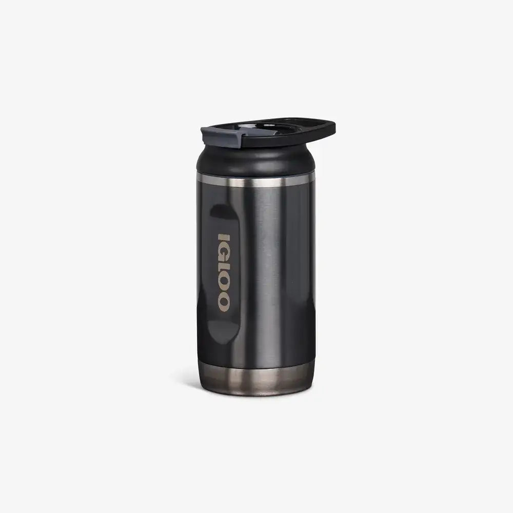 Garrafa Térmica Igloo 12oz - 350ml em aço inox, compacta e eficiente para manter bebidas na temperatura ideal.