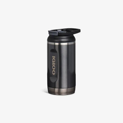 Garrafa Térmica Igloo 12oz - 350ml em aço inox, compacta e eficiente para manter bebidas na temperatura ideal.