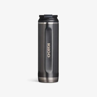 Garrafa Térmica Igloo 20oz - 591ml de aço inoxidável, ideal para manter bebidas na temperatura certa, prática e sustentável.