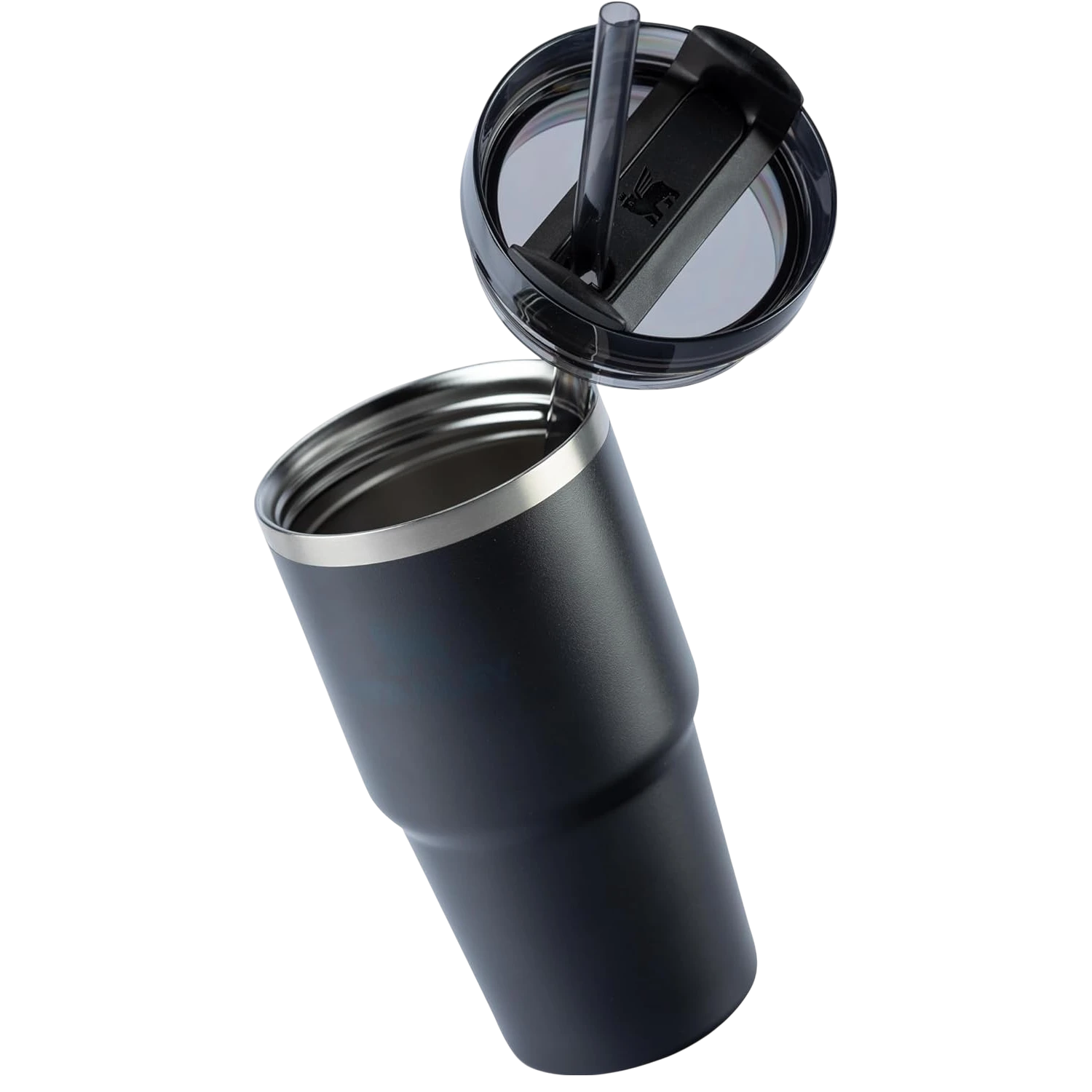 Copo Quencher 2.0 Stanley | 591ml térmico com canudo, mantém bebidas frias até 30h com gelo, ideal para uso diário.