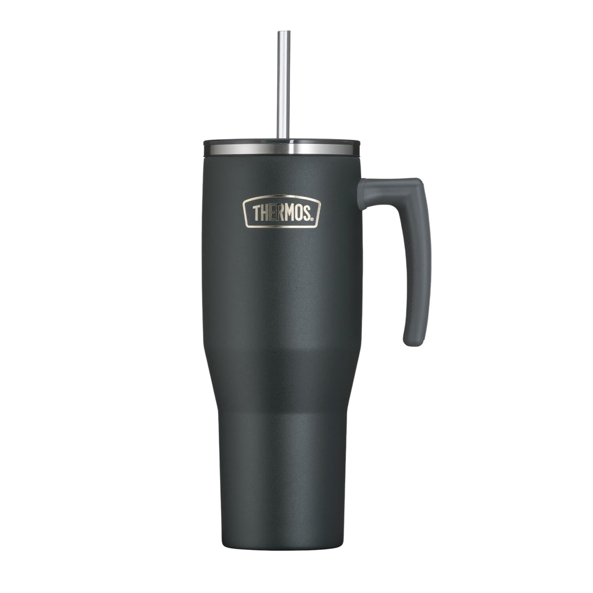 Copo Térmico com canudo Thermos - 1100ml na cor Preta