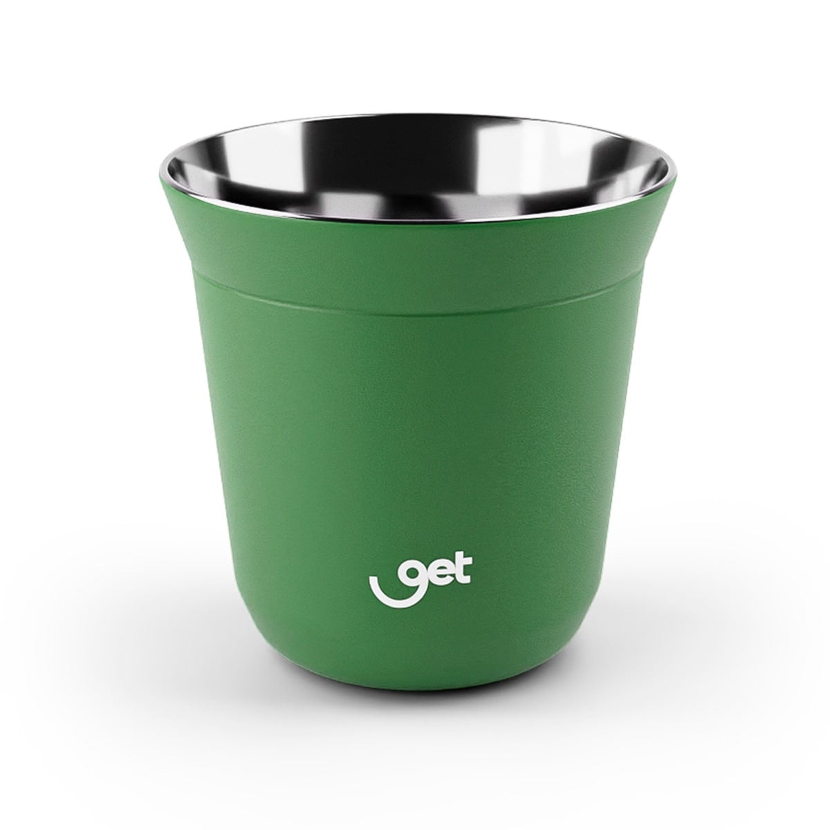 Copo Térmico Goldentec Get Espresso 80 ml Menta, vista frontal