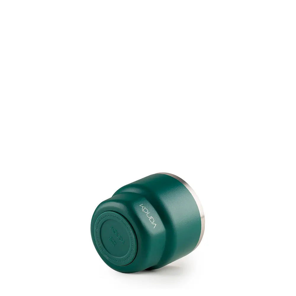 Copo Térmico Kouda Egeu 150ml para espresso e café curto, pequena capacidade com excelente conservação térmica.