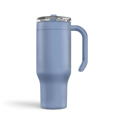 Copo térmico Life Gocase 880ml na cor Azul Claro