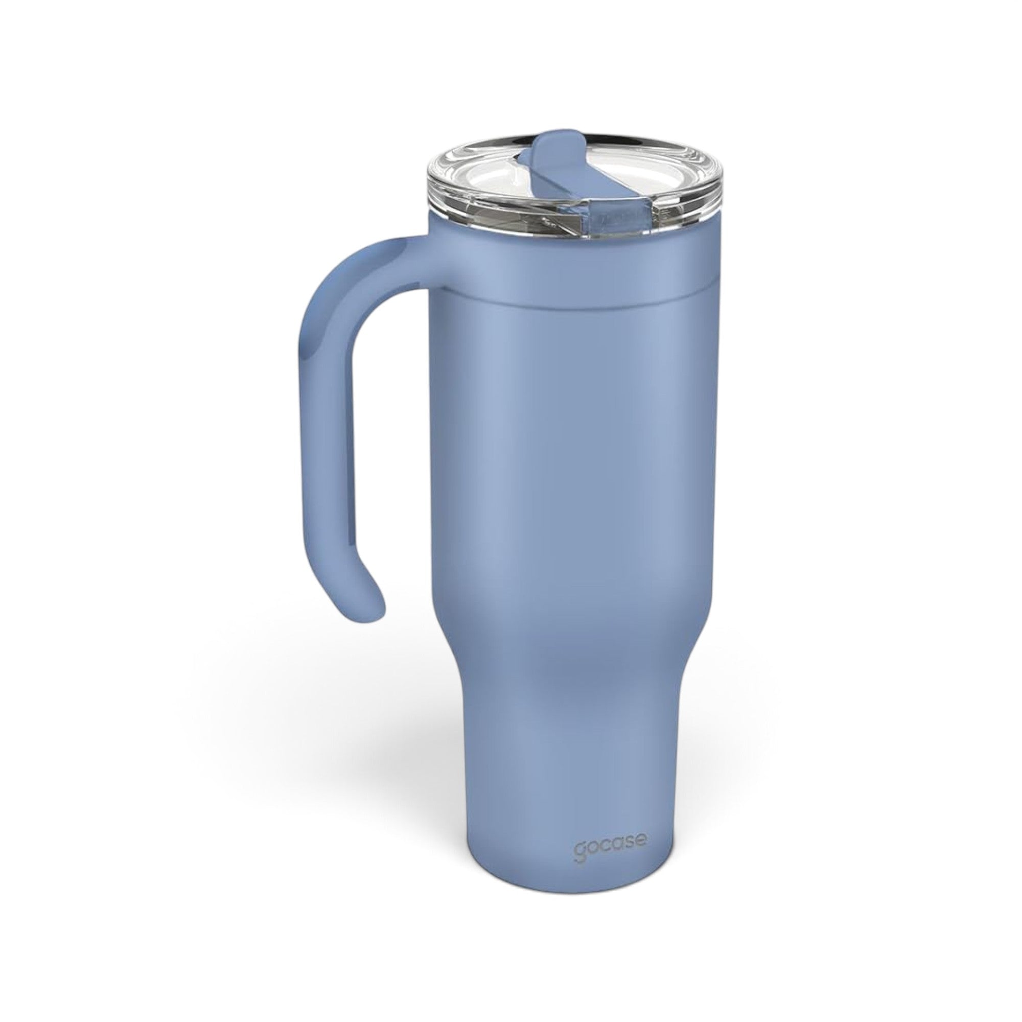 Copo térmico Life Gocase 880ml na cor Azul Claro