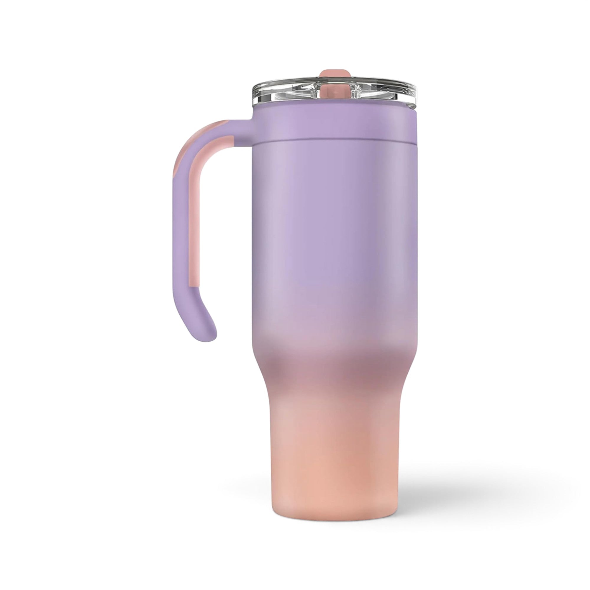 Copo térmico Life Gocase 880ml na cor lilás gradiente