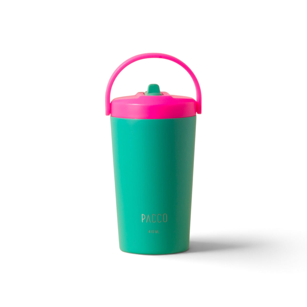 Copo térmico PACCO SuperCup Mini 410ml na cor Esmeralda